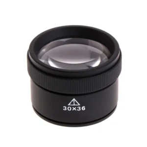 30X Optics Loupe Magnifier Magnifying Glass Lens For Jeweler Coins Stamps